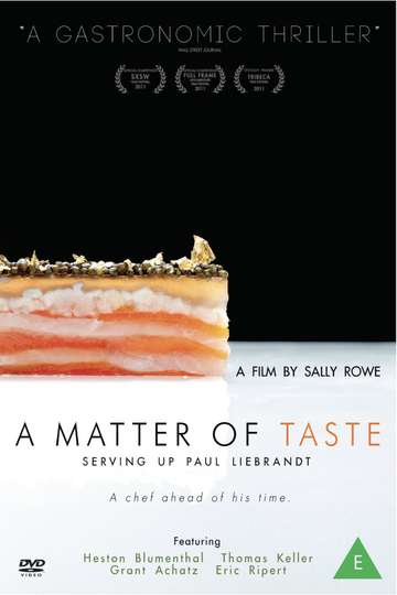 A Matter of Taste: Serving Up Paul Liebrandt Poster