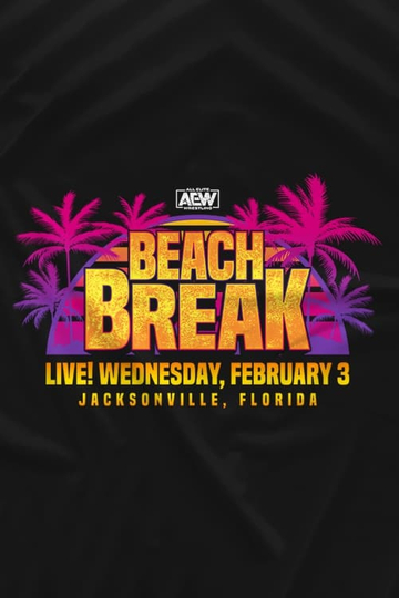 AEW Beach Break Poster