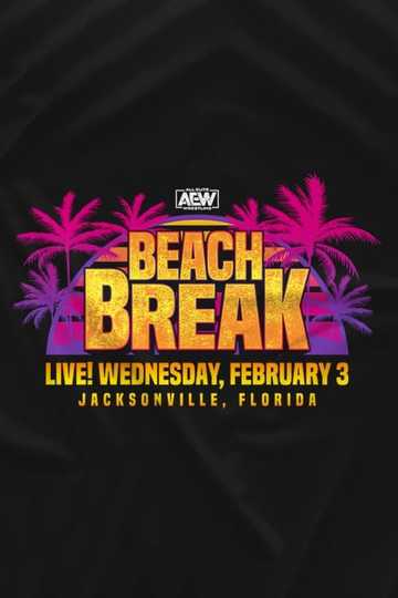 AEW Beach Break Poster