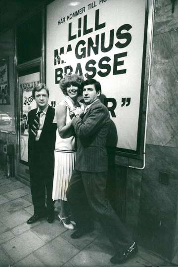 Lill Brasse och Magnus på Berns Poster