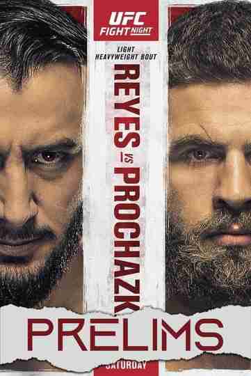 UFC on ESPN 23: Reyes vs. Procházka - Prelims Poster