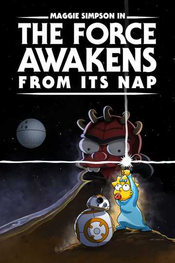 Maggie Simpson in The Force Awakens from Its Nap Poster