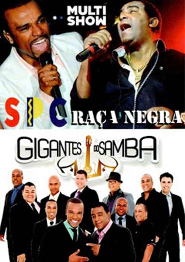 Gigantes do Samba  Ao Vivo Multishow Poster