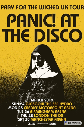 Panic at the Disco Pray for the Wicked Tour 2019 Live at O2 Arena London 2019