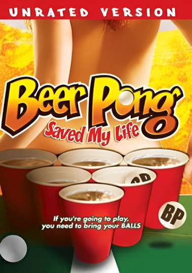 Beer Pong Saved My Life Poster
