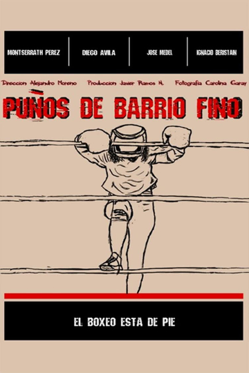 Puños de barrio fino Poster