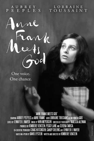 Anne Frank Meets God Poster