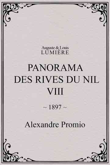 Panorama des rives du Nil VIII