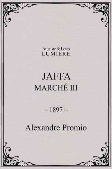 Jaffa  Marché III Poster