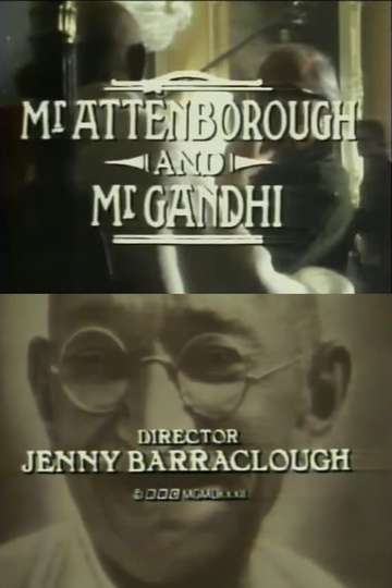 Mr. Attenborough and Mr. Gandhi Poster