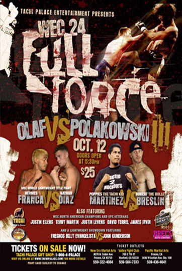 WEC 24 Full Force Poster