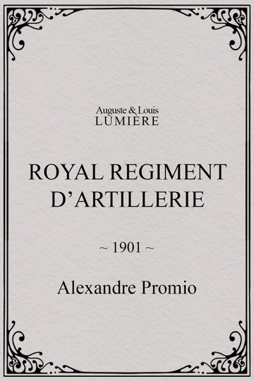 Royal regiment d’artillerie