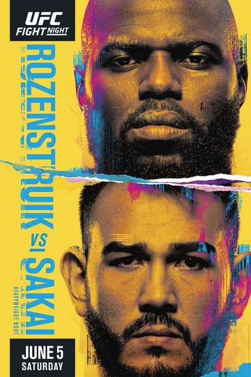 UFC Fight Night 189: Rozenstruik vs. Sakai Poster