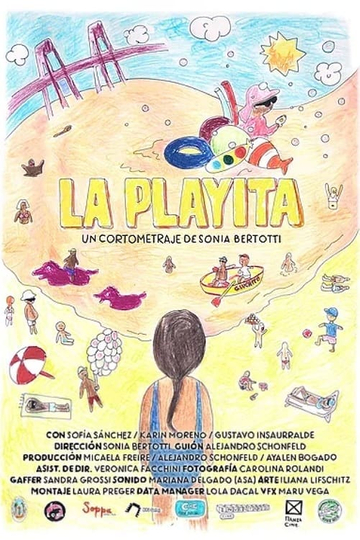 The Little Beach Poster