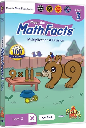 Meet the Math Facts - Multiplication & Division Level 3 Poster