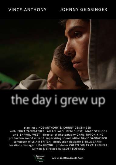 The Day I Grew Up Poster