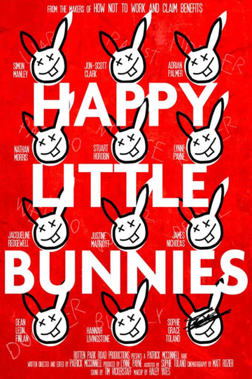 Happy Little Bunnies Poster