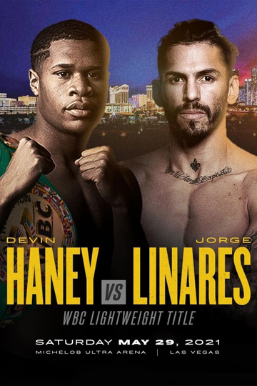 Devin Haney vs Jorge Linares Poster