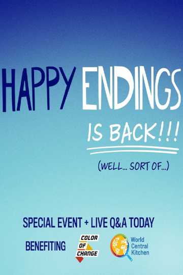 Happy Endings Special Charity Event Poster