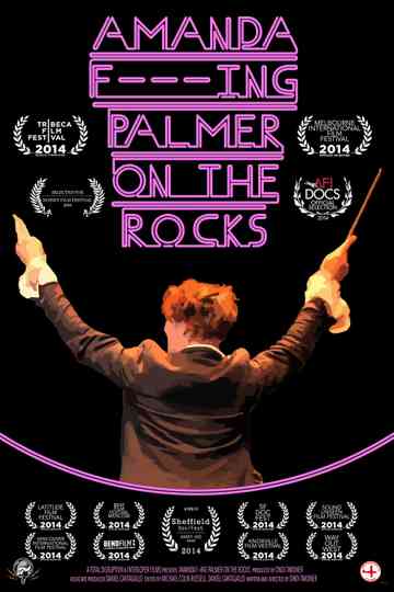 Amanda F***ing Palmer on the Rocks Poster
