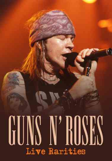 Guns N Roses Live Rarities Poster