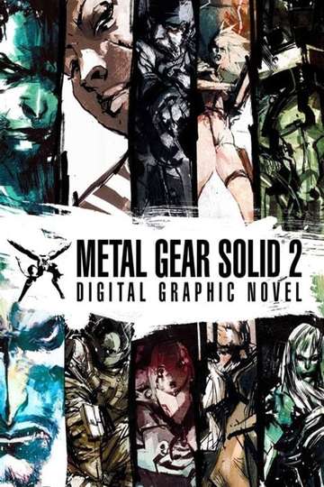 Metal Gear Solid 2 Digital Graphic Novel Poster