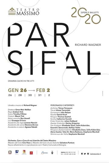 Parsifal  Teatro Massimo Poster