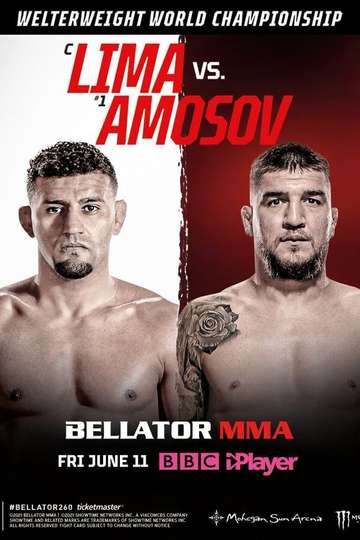 Bellator 260 Lima vs Amosov Poster