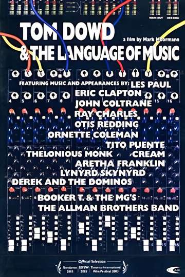 Tom Dowd  The Language of Music Poster