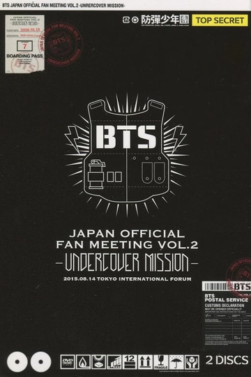 BTS Japan Official Fanmeeting Vol2 Undercover Mission