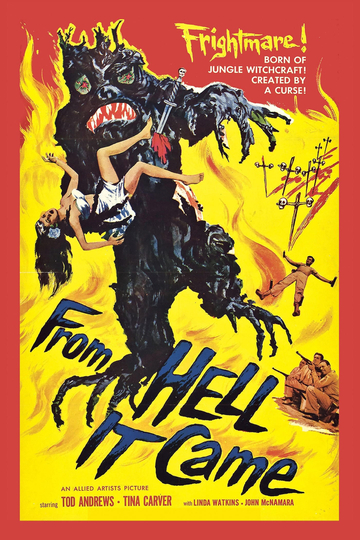 From Hell It Came Poster