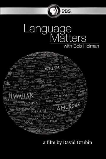Language Matters with Bob Holman Poster