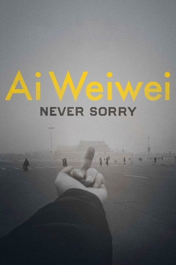 Ai Weiwei Never Sorry Poster