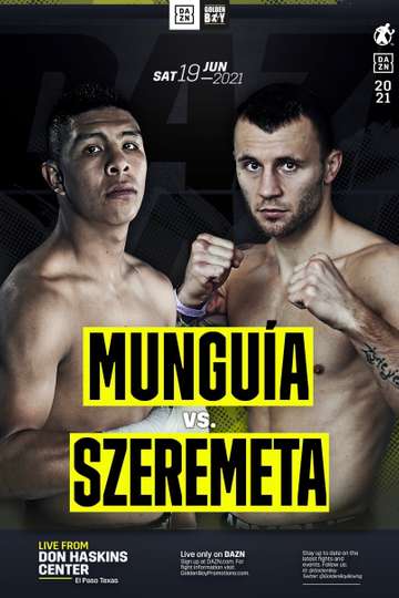 Jaime Munguia vs Kamil Szeremeta Poster