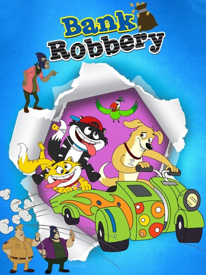 Hunny Bunny Bank Robbery Poster