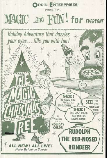 Magic Christmas Tree Poster