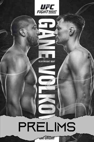 UFC Fight Night 190: Gane vs. Volkov - Prelims Poster
