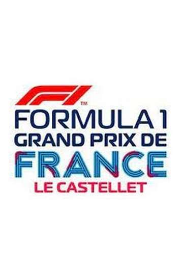 Sur la piste du Grand Prix de France Poster