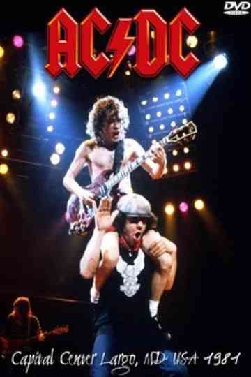 ACDC Capital Center Landover MD USA December 1981