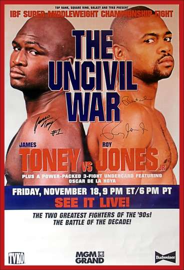 James Toney vs Roy Jones Jr