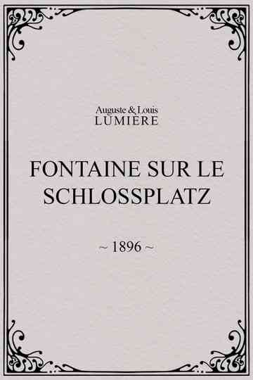 Fontaine sur le Schlossplatz