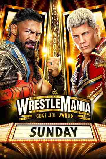WrestleMania 39 Sunday Poster