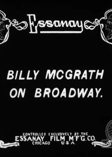 Billy McGrath on Broadway Poster