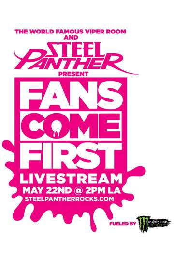 Steel Panther  Fans Come First Poster