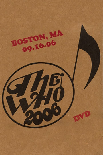 The Who Boston 9162006