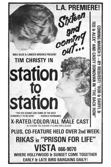 Station To Station Poster