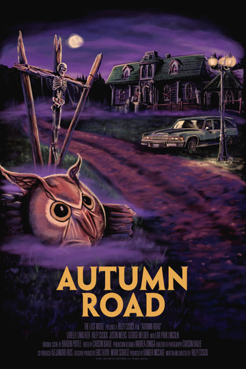 Autumn Road Poster