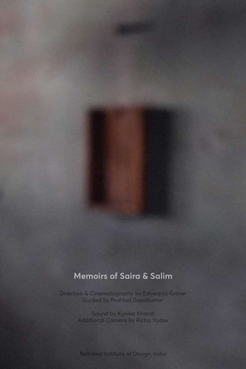 Memoirs of Saira  Salim Poster