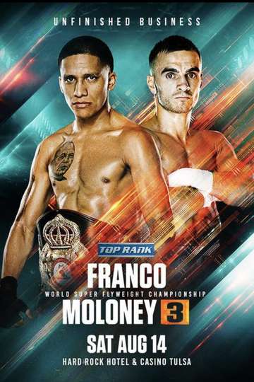 Joshua Franco vs Andrew Moloney III Poster