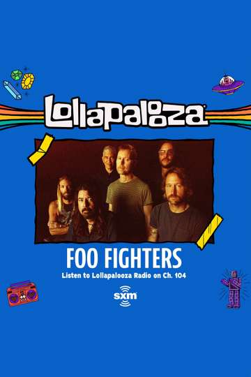 Foo FightersLive From Lollapalooza 2021 Poster